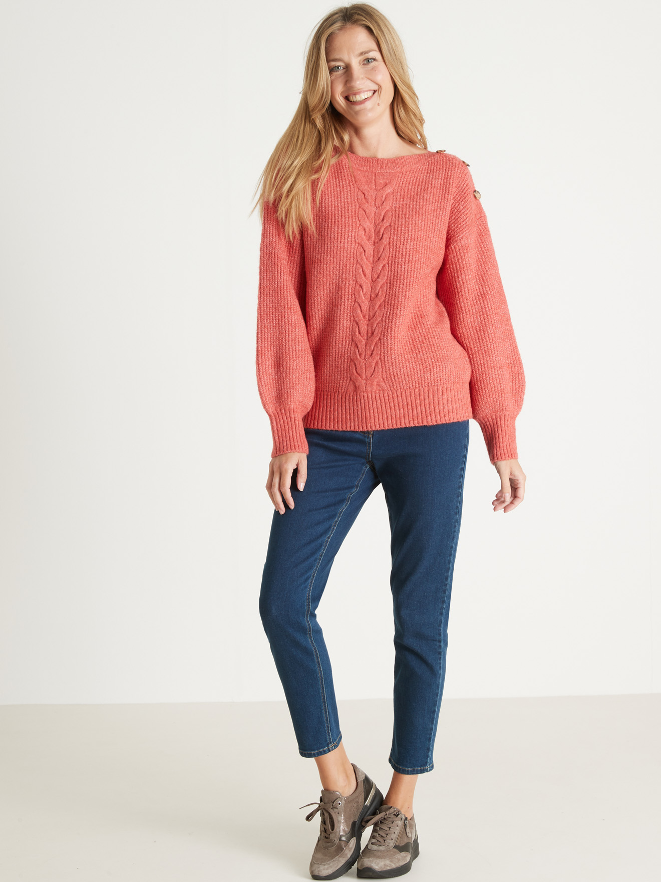 Pull encolure bateau