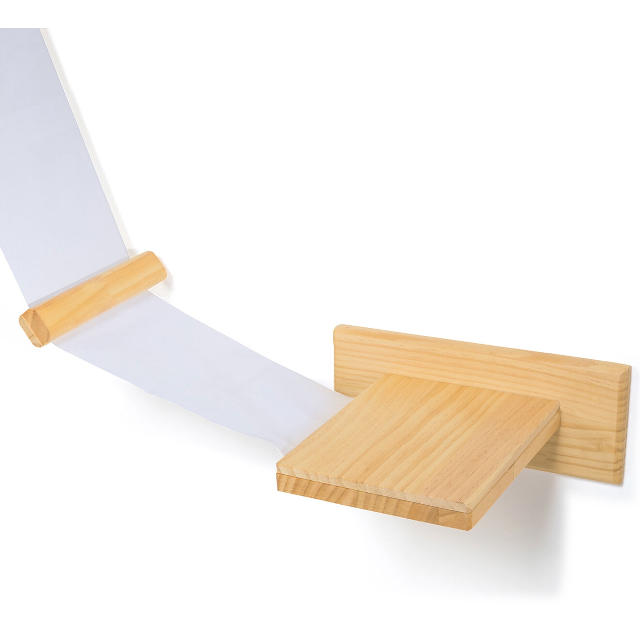 Pratik Garden Composition Murale pour Chat bois/blanc