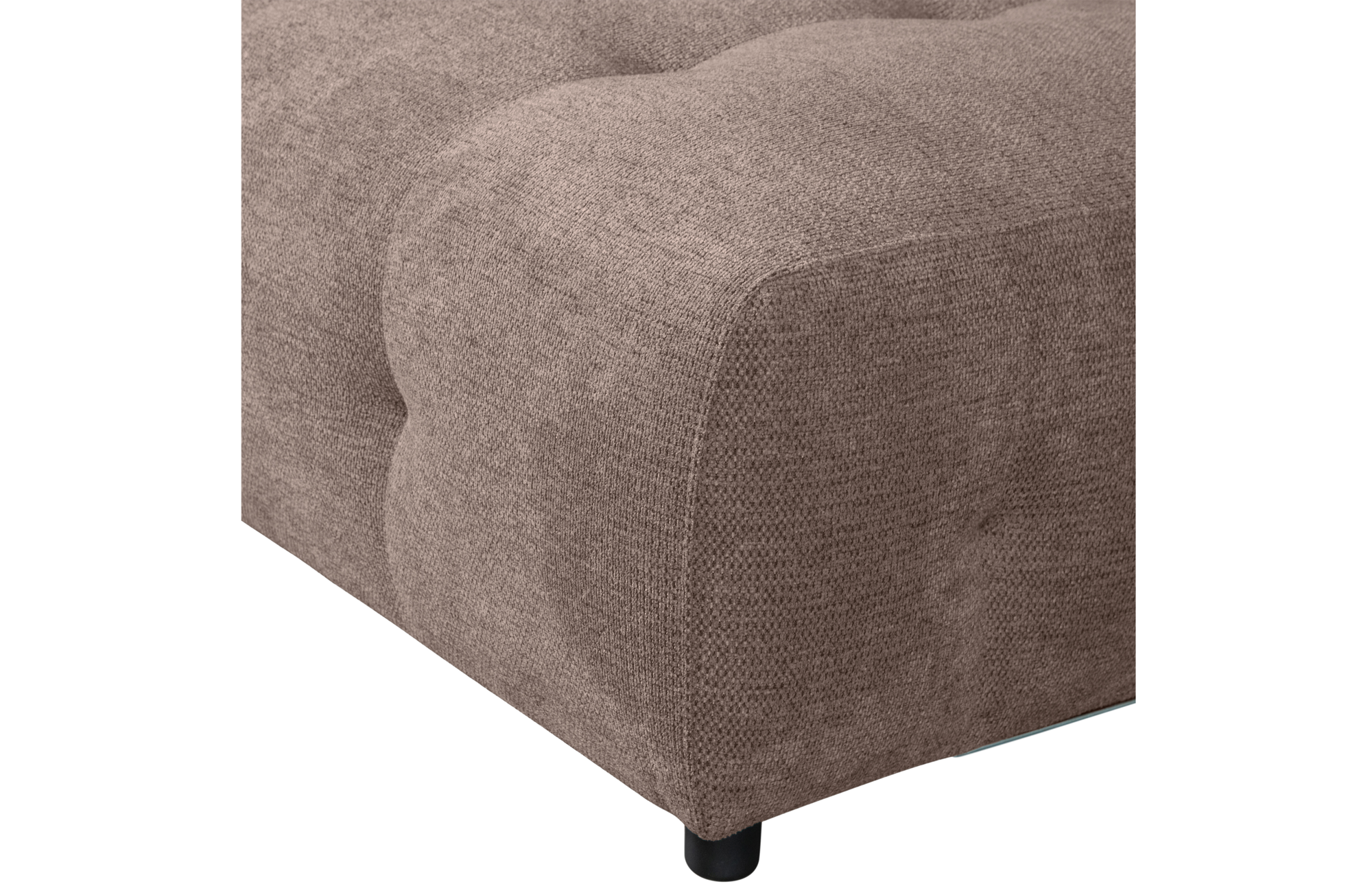 1,5-zits Louis chenille met arm links Louis 1,5-zits met arm links Chenille - Coffee