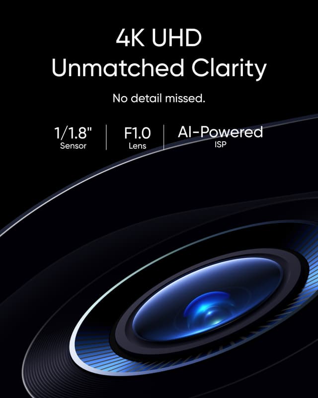 Eufy eufyCam S3 Pro 4K sikkerhedskamera (3-pakke)