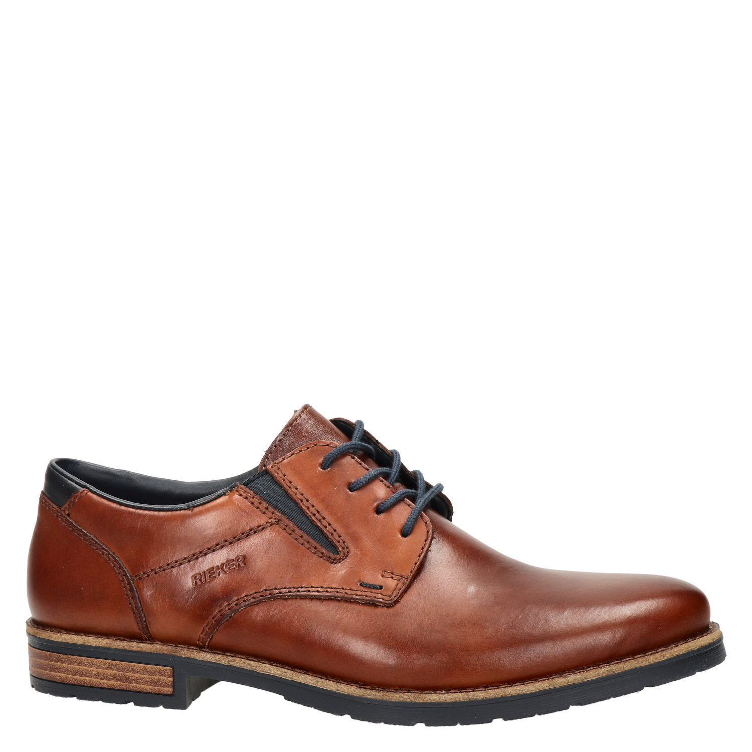 nette heren schoen Rieker Cognac