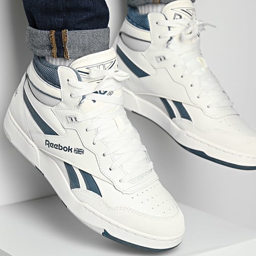Baskets BB 4000 II Mid 100032749 Vintage Chalk Chalk Hoops Blue