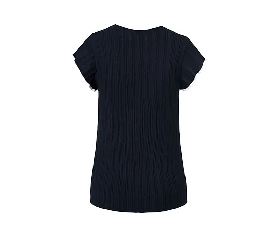 Stricktop mit Ajourmuster