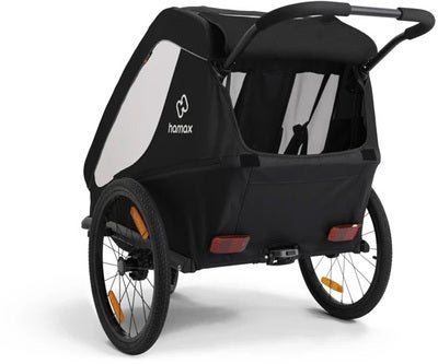 Hamax Traveller Sykkelvogn, Black/Black