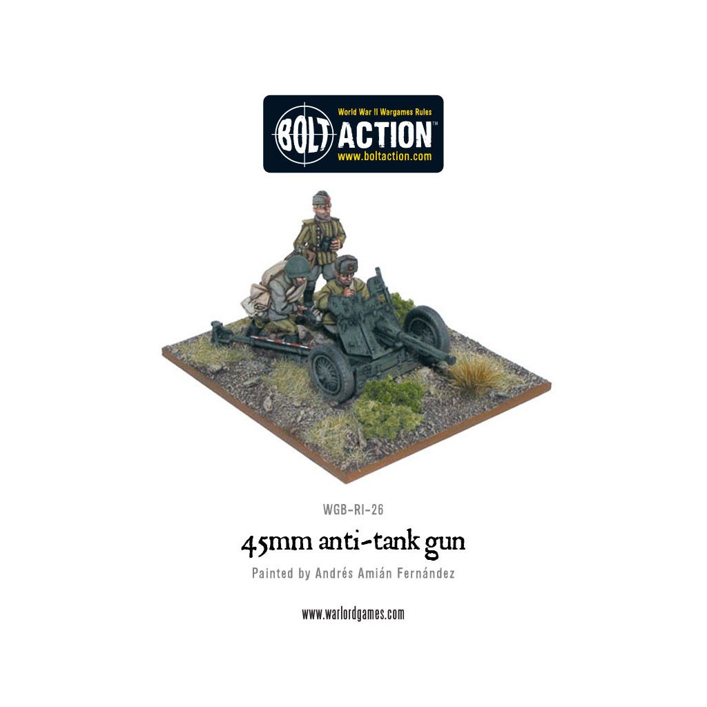 Bolt Action - Soviet - 45mm Anti-Tank Gun