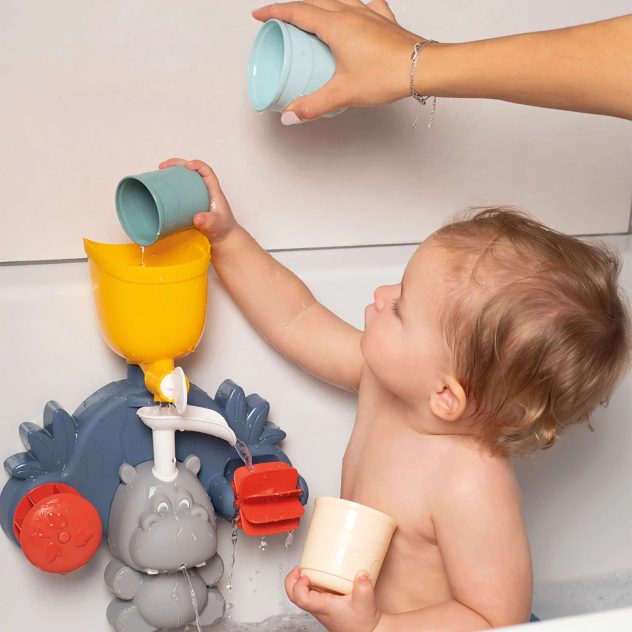 Smoby Hippopotame Jouet de Bain