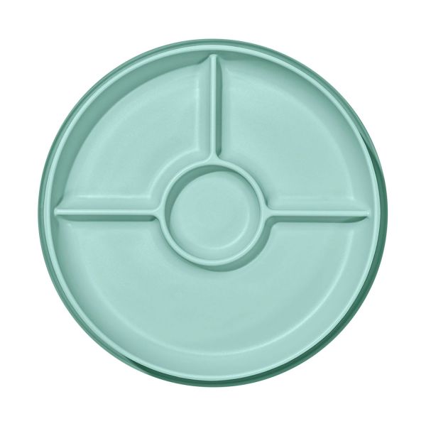 Oxo Tot Stick & Stay Bord met 3 vakjes - Opal