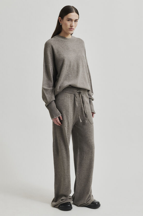 Second Female Lounge Knit Pant Morel