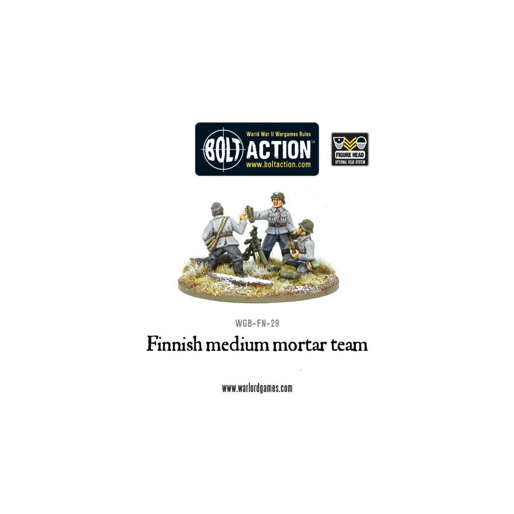 Bolt Action - Finnish Medium Mortar Team