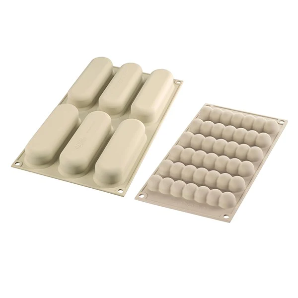 Moule 3D Kit Chic 6 Éclairs Silikomart