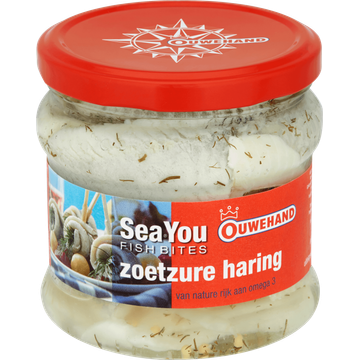 Ouwehand Sea You Fish Bites Zoetzure Haring 355 g