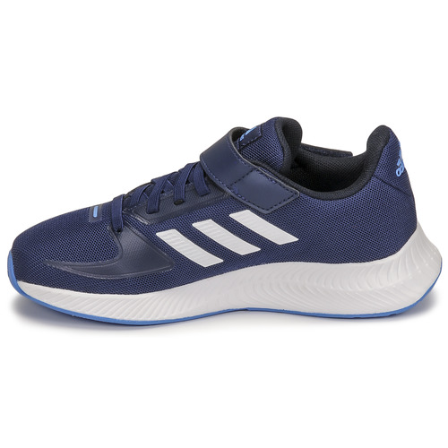 adidas Performance - RUNFALCON 2.0 EL K - Marine / Blanc