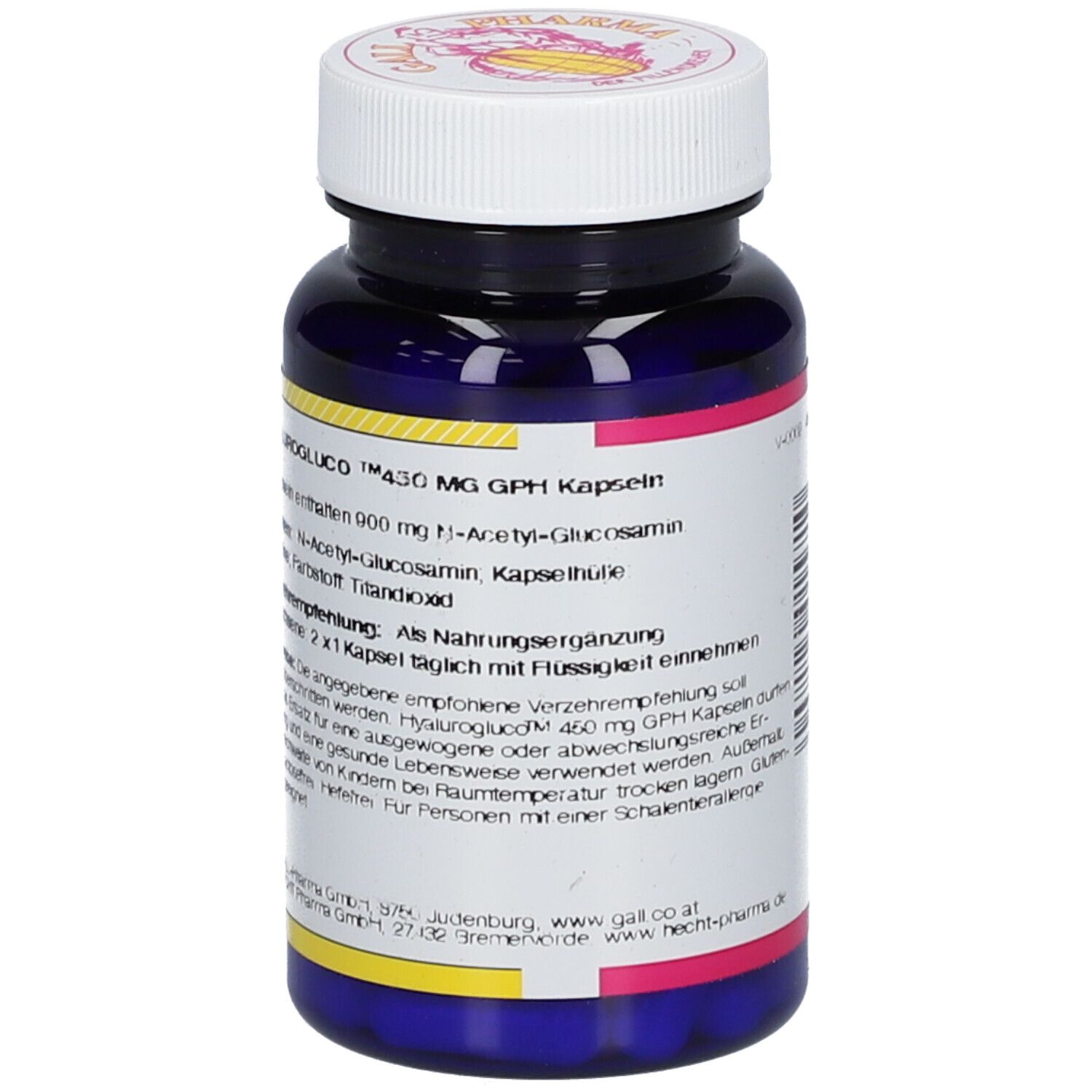 GALL PHARMA Hyalurogluco™ 450 mg GPH Kapseln