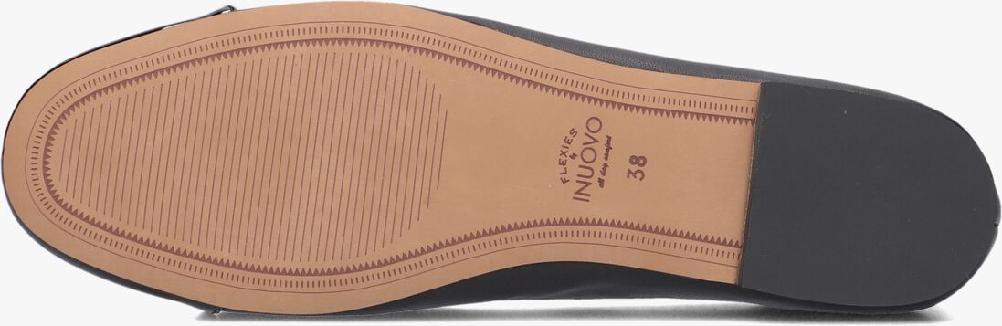 INUOVO zwarte inuovo ballerina's a94001