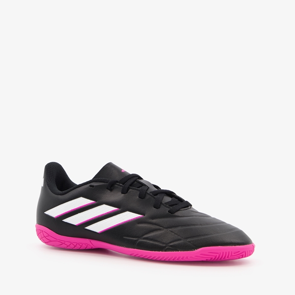 Adidas Copa Pure 4 heren zaalschoenen zwart/roze