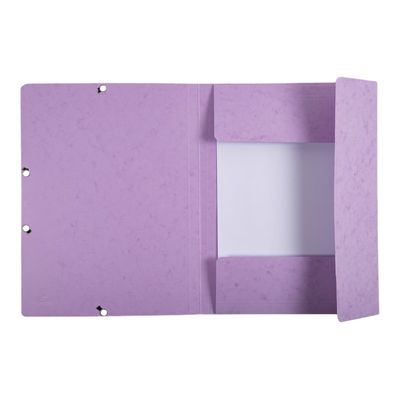 Exacompta Aquarel - 5 Chemises à 3 rabats A4 - coloris assortis
