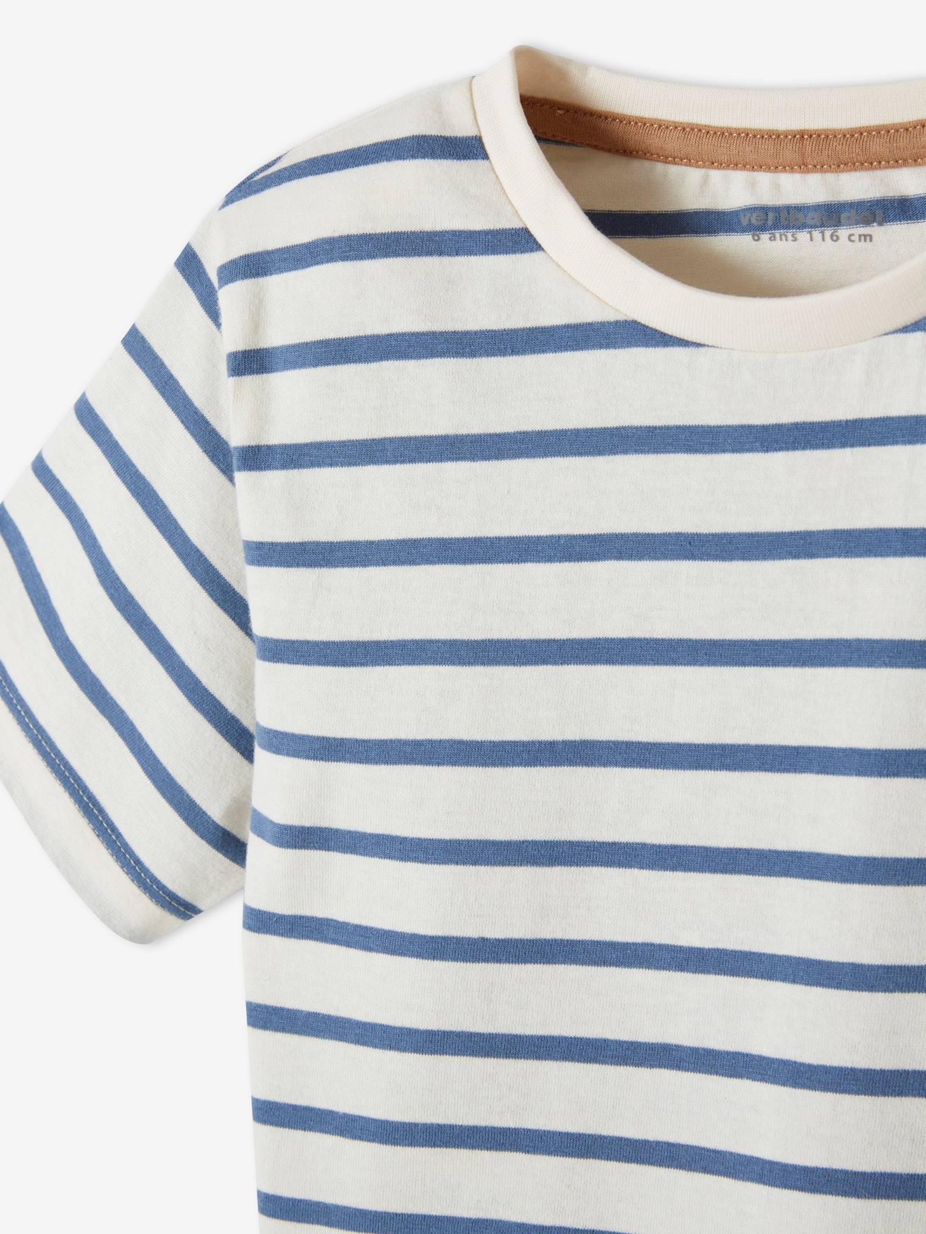 Conjunto com 3 camisetas de manga curta sortidas para meninos, na cor amarela.