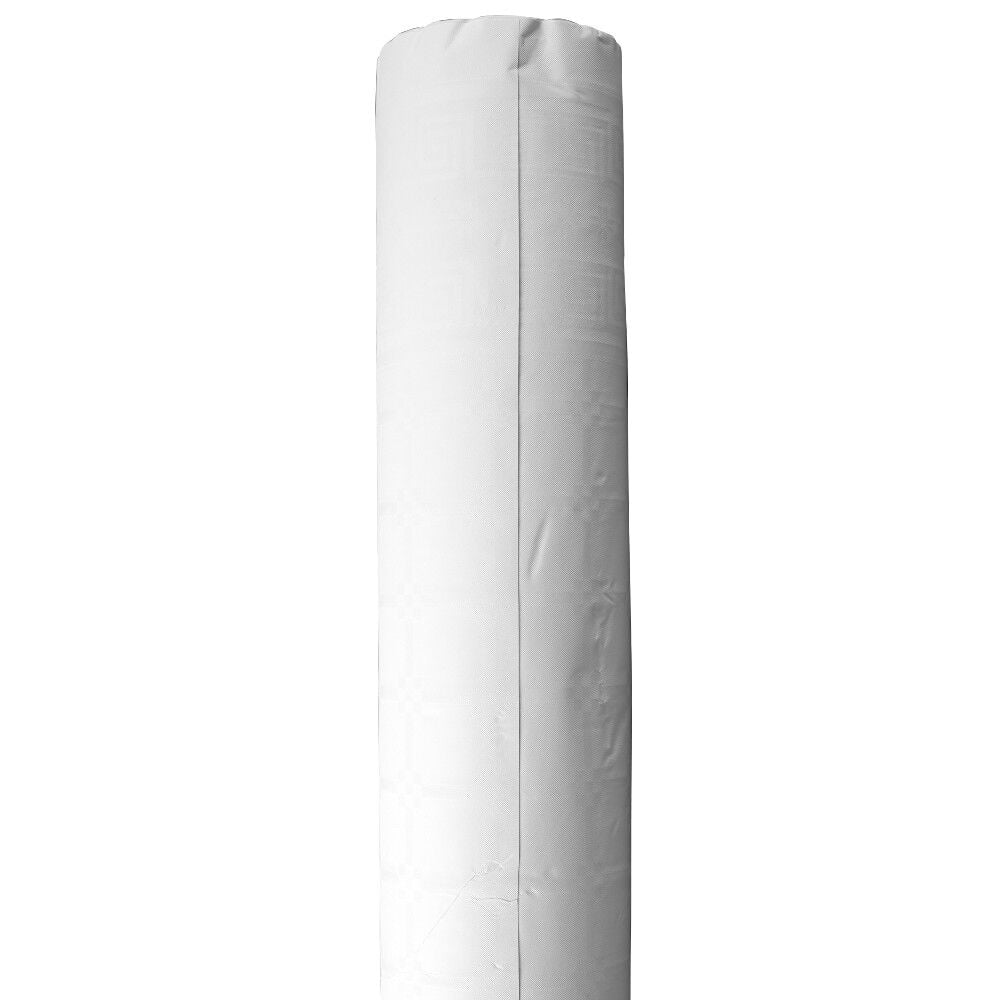 Nappe damassée blanche en papier 100 m