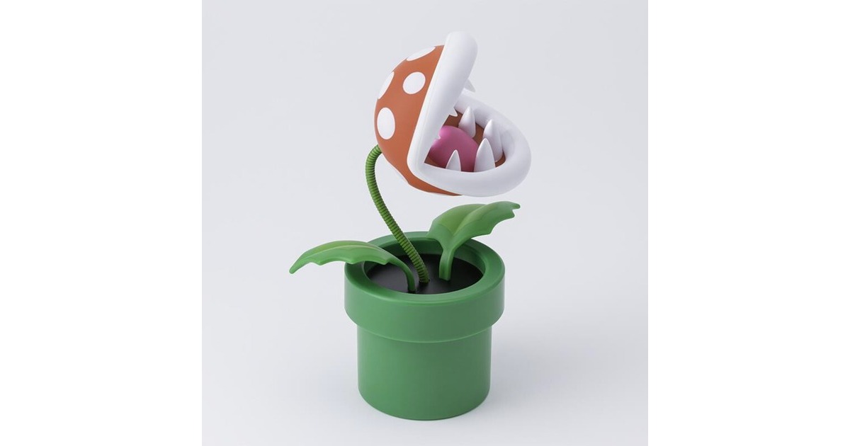 PaladoneSuper Mario: Mini Piranha Plant Posable Lamp verlichting