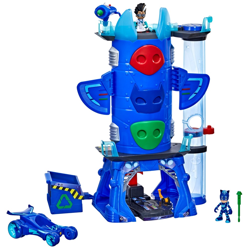 PJ Masks Deluxe Kampfzentrale Spielset mit 2 Actionfiguren