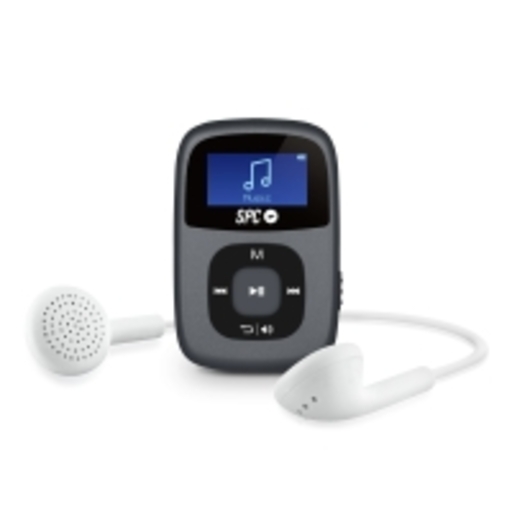Leitor de MP3 Spc Sparrow Preto 8GB