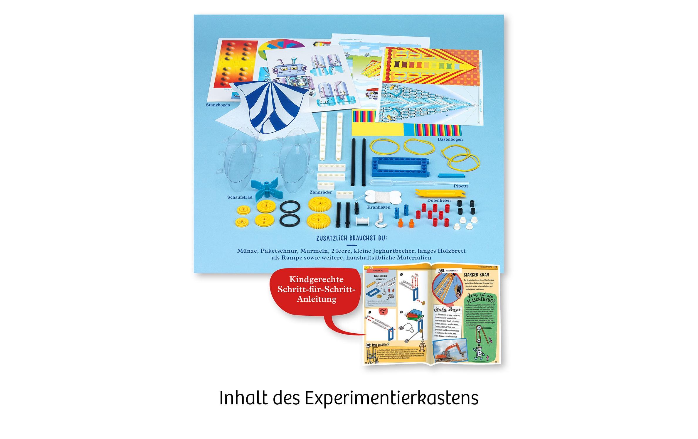 Experimentierkasten TechnikPhänomene aus dem Alltag