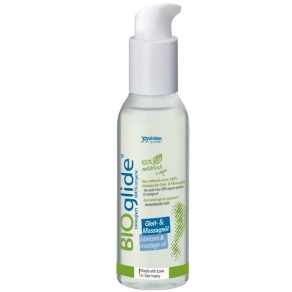 Bioglide - Organisk smøremiddel og massasjeolje 125 Ml