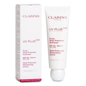 Clarins UV Plus [5P] Anti-Pollution Multi-Protection Moisturizing Screen SPF 50 - Translucent