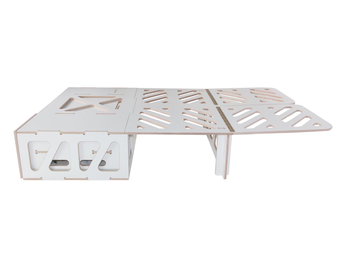 Moonbox Minivan 115 cm Wit Versie Campingbox