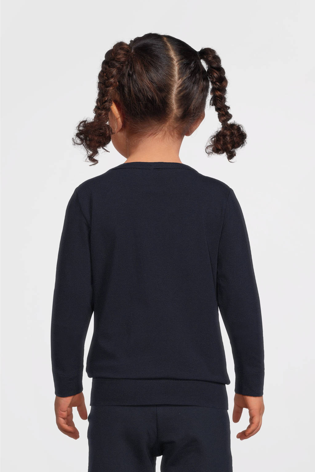 NAME IT longsleeve NMFODETTE met printopdruk donkerblauw