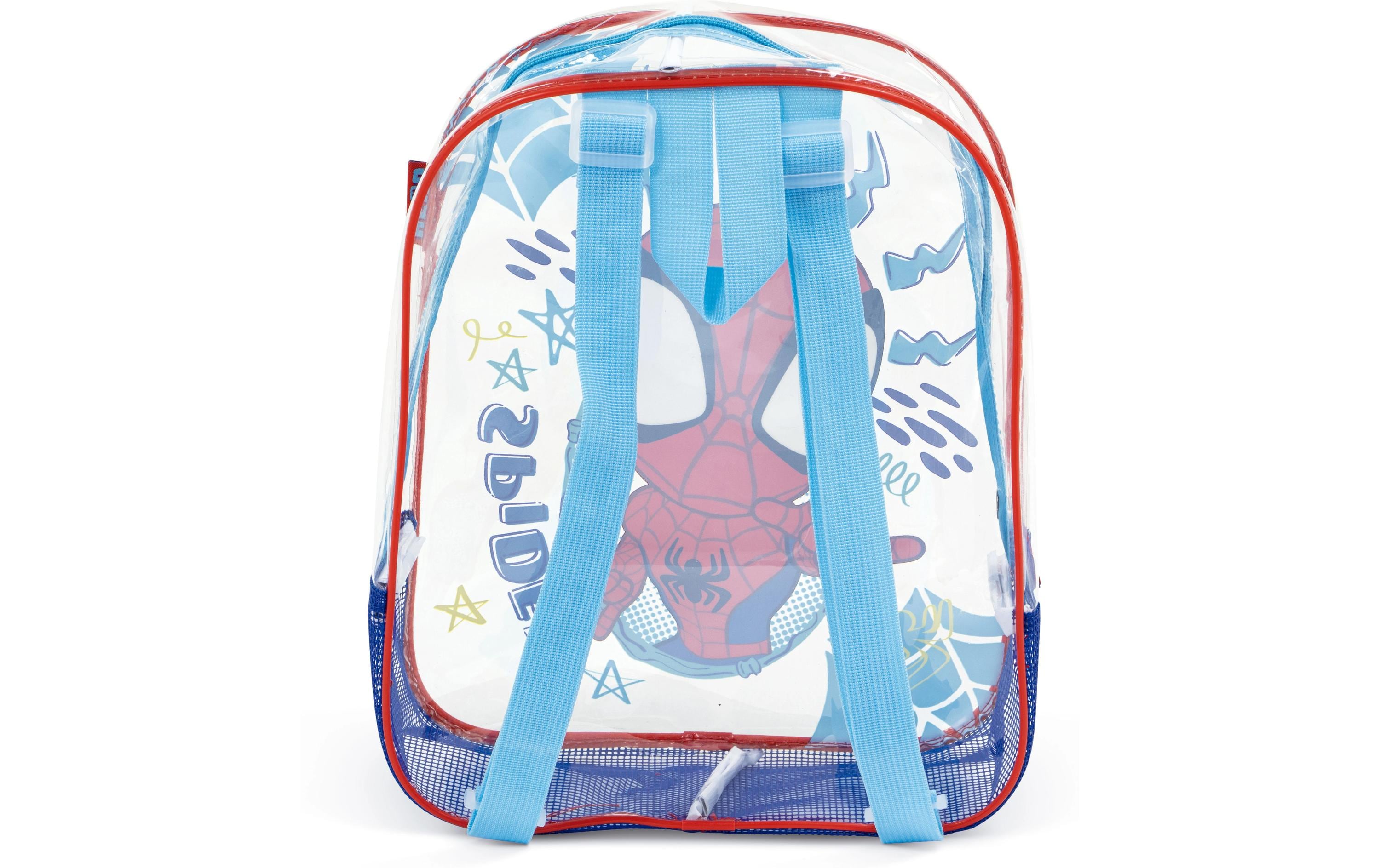 Rucksack Spidey & Friends 31 x 25 x 23 cmTransparenter Strandrucksack
