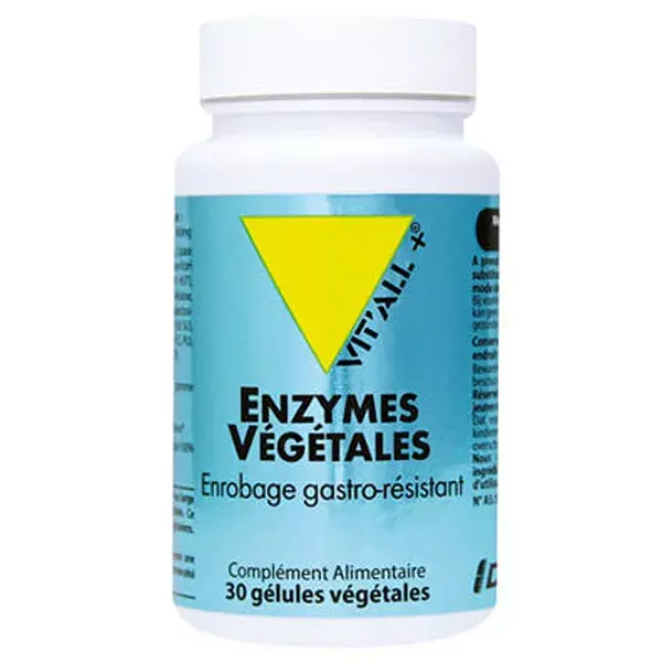 Vit'all+ Enzimas Vegetais 30 cápsulas vegetais