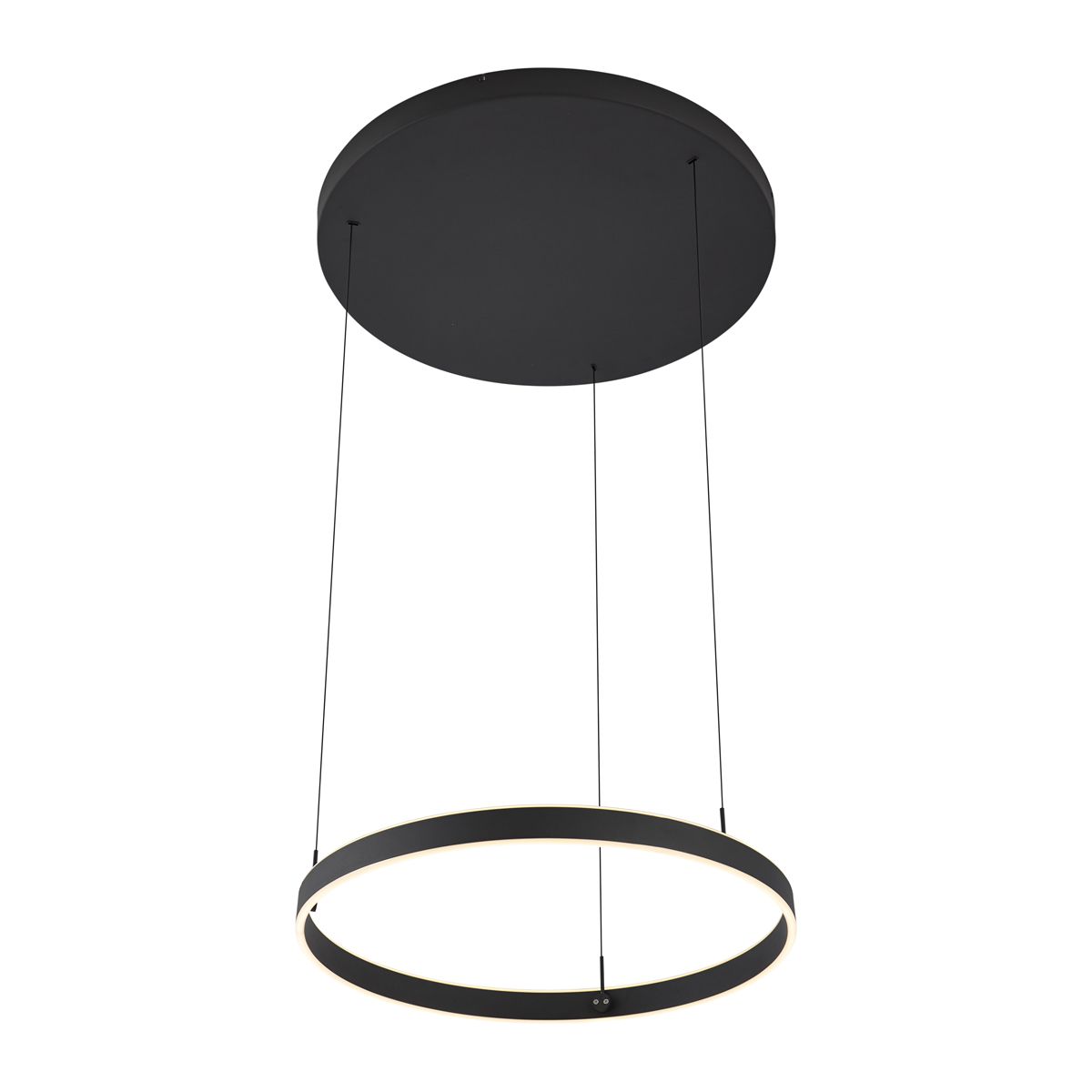 Design hanglamp zwart 3-staps dimbaar easylift - Titmus