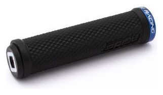 Poignées BMX PRIDE COBRA 129MM BLACK / LOCK BLUE