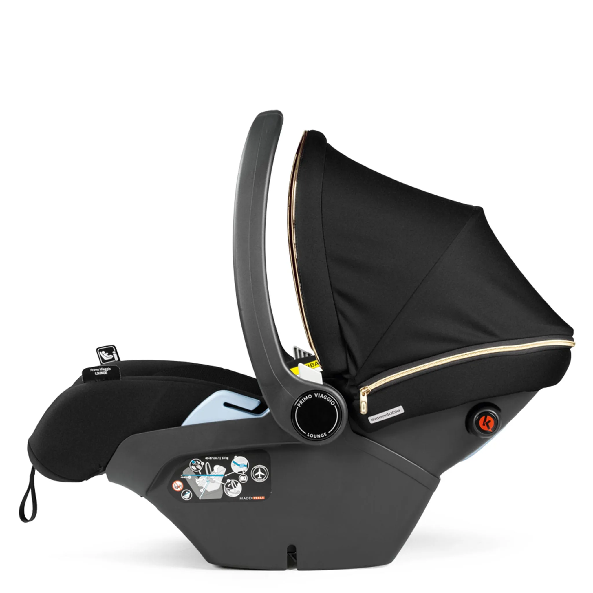 Peg Perego Siège d'Auto Primo Viaggio Lounge 4-35lb - Graphic Gold