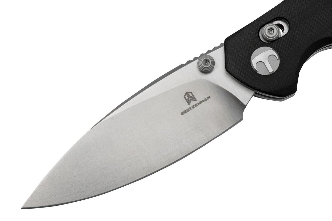Bestechman Ronan BMK02A Black G10, Satin, zakmes