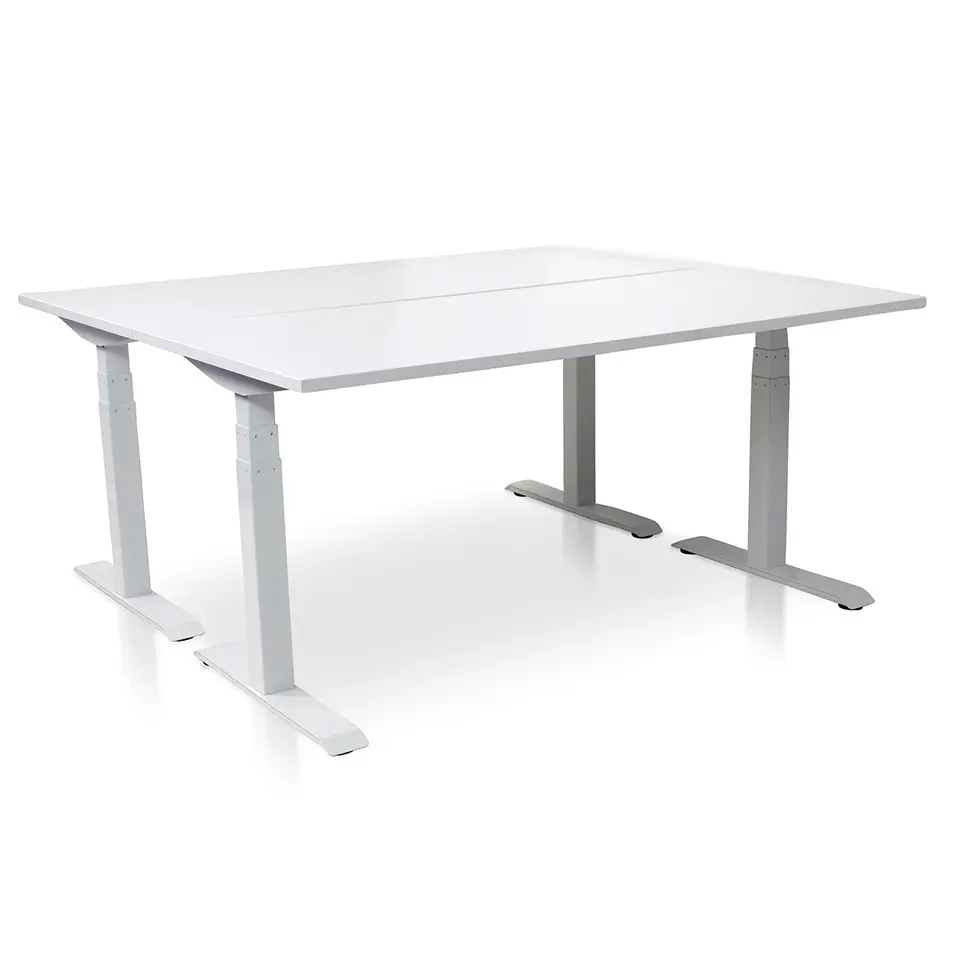 MRC PRO elektrisch ARBO zit-sta bureau - 140x80 cm - wit