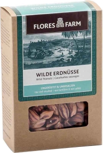 Flores Farm Wilde Erdnüsse, 100g