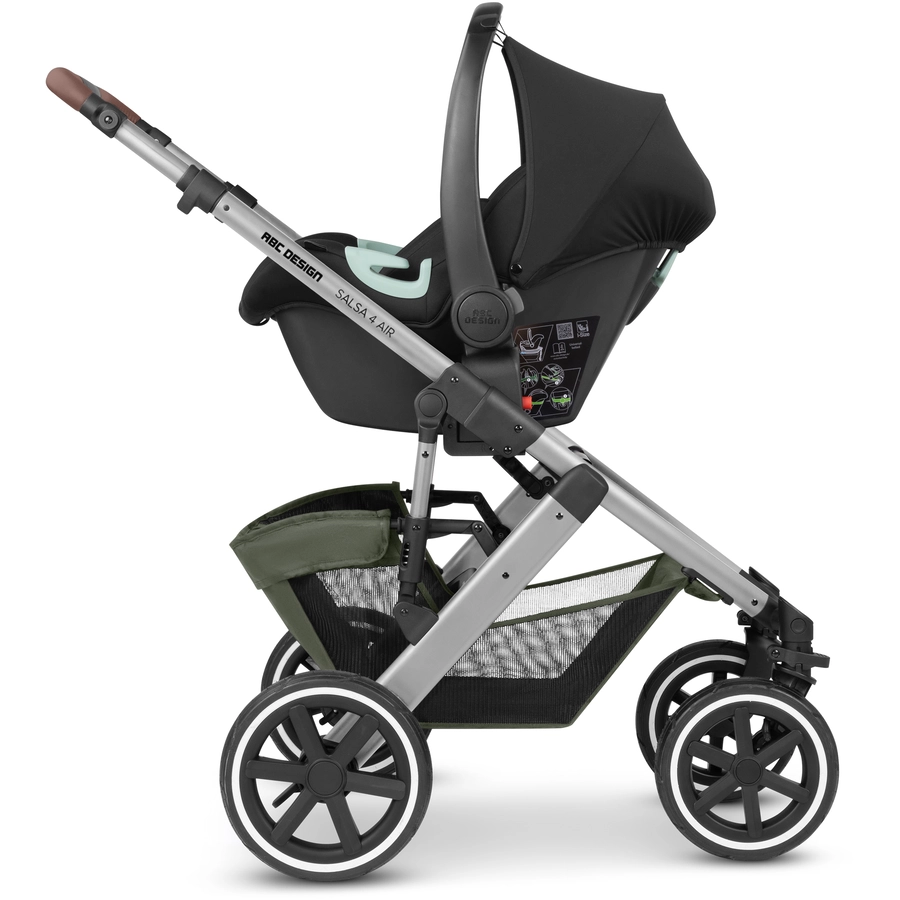 ABC DESIGN Kombikinderwagen Salsa 4 Air Olive Kollektion 2024