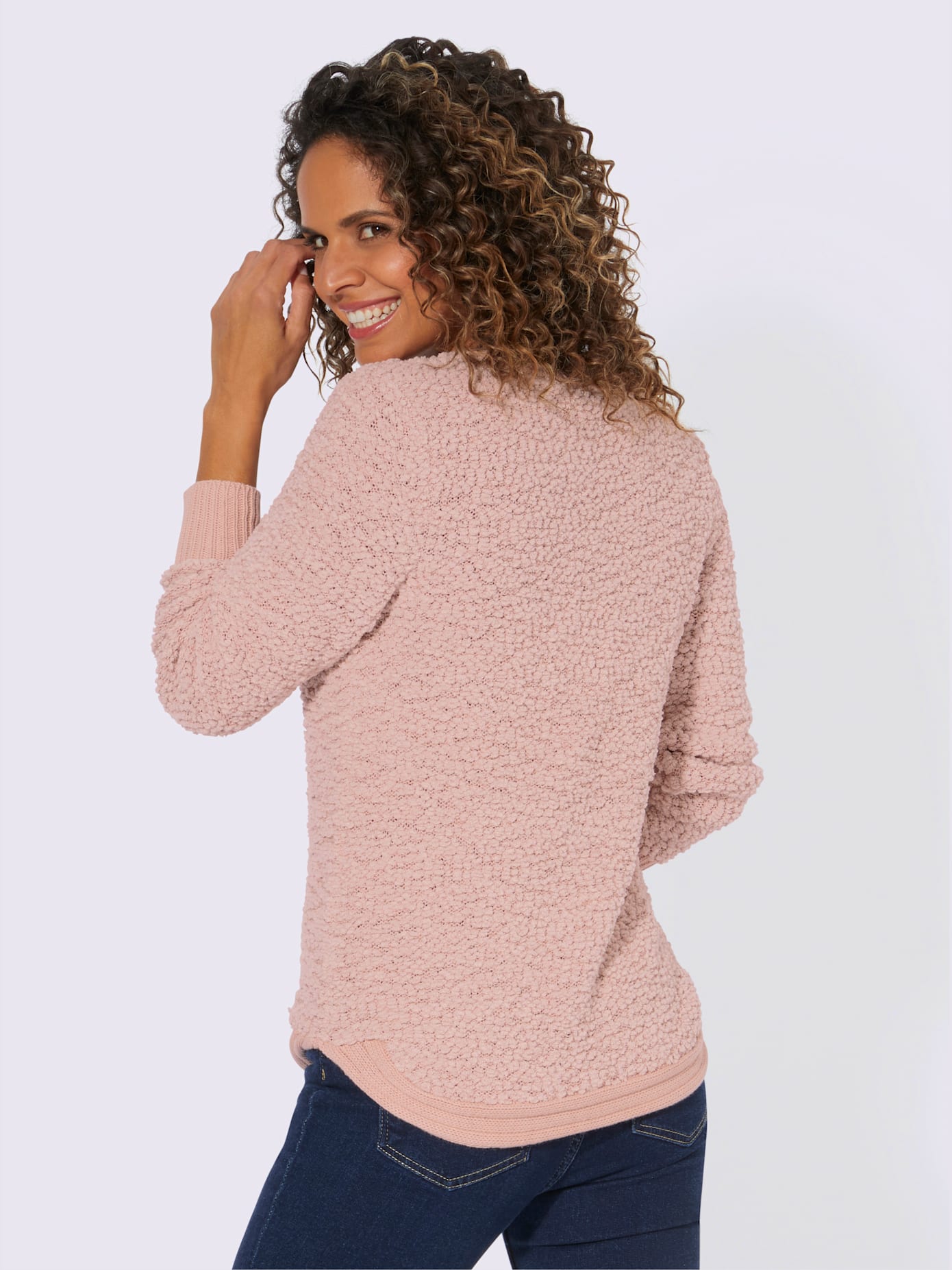 Pull à manches longues qualité tricotée douce