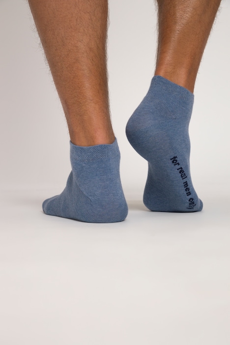 Sneakersocken, 2er Pack, uni