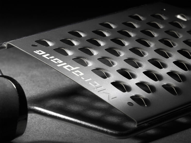 Microplane Gourmet rivejern XL grov Sort