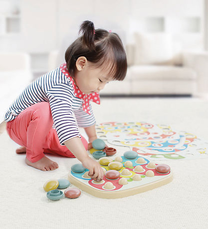 Quercetti Stabmosaik - Fantacolor Playbio - 28 Teile - 84405