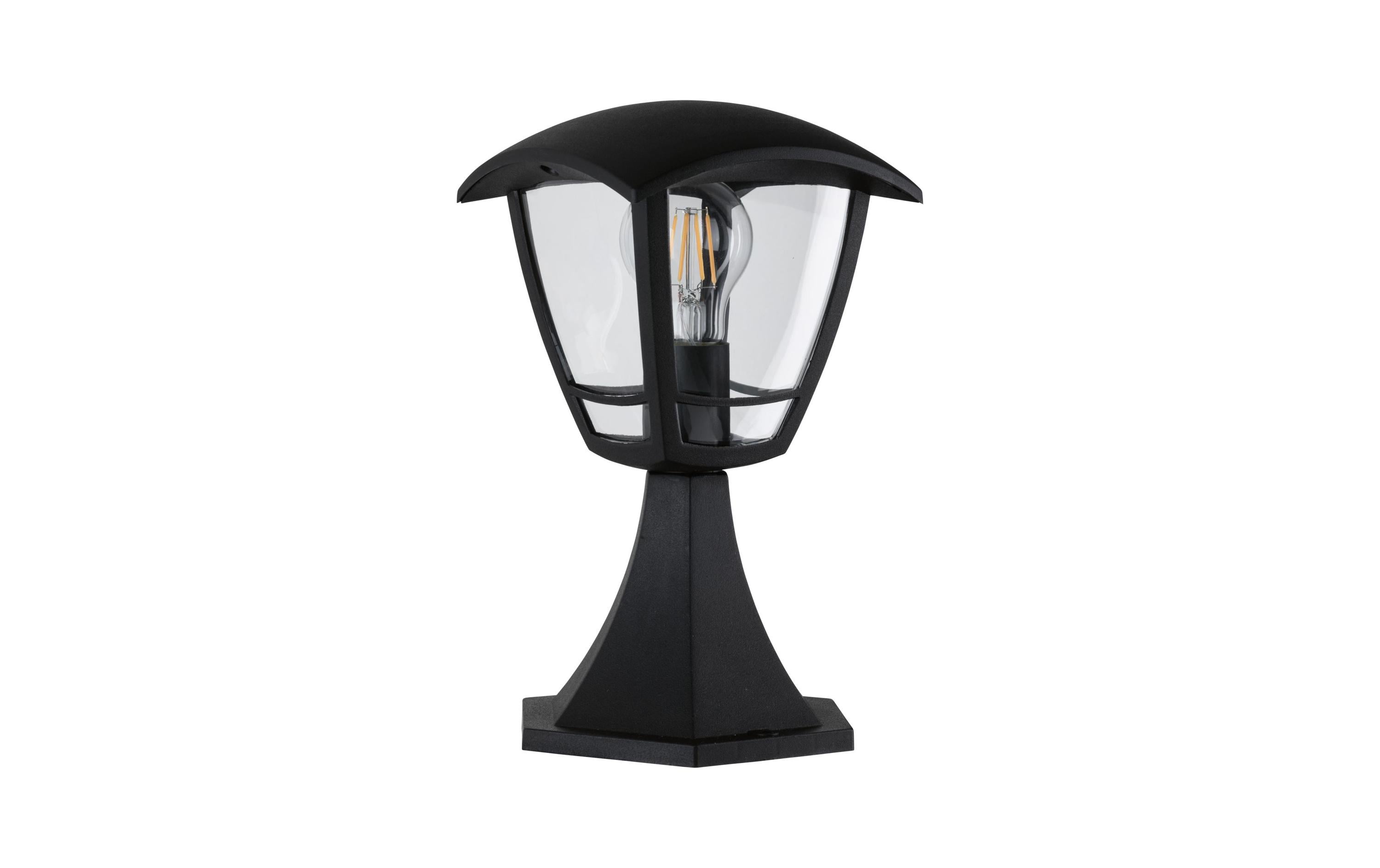 House Minipoller Classic curved 230 V, SchwarzPollerleuchte im klassischen Design