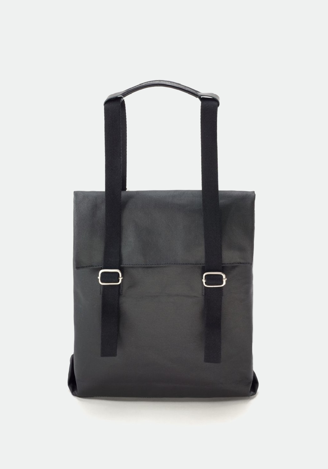 Qwstion Qwstion Small Tote Organic Jet Black