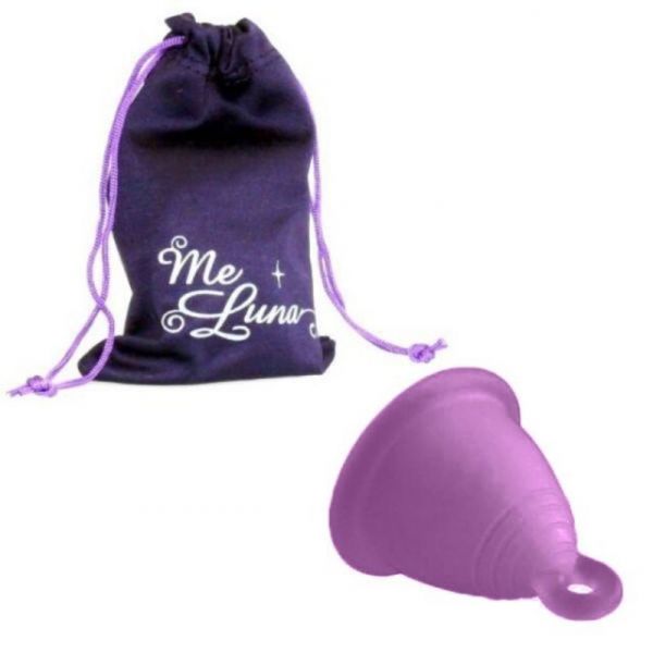 Me Luna Copo Menstrual Classic Anel Tamanho M Violeta