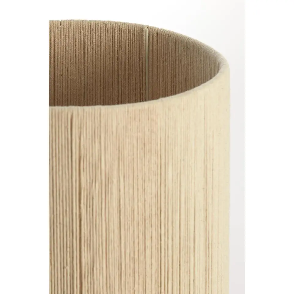Cilinder lampenkap Medan - Beige - 25x25x36cm