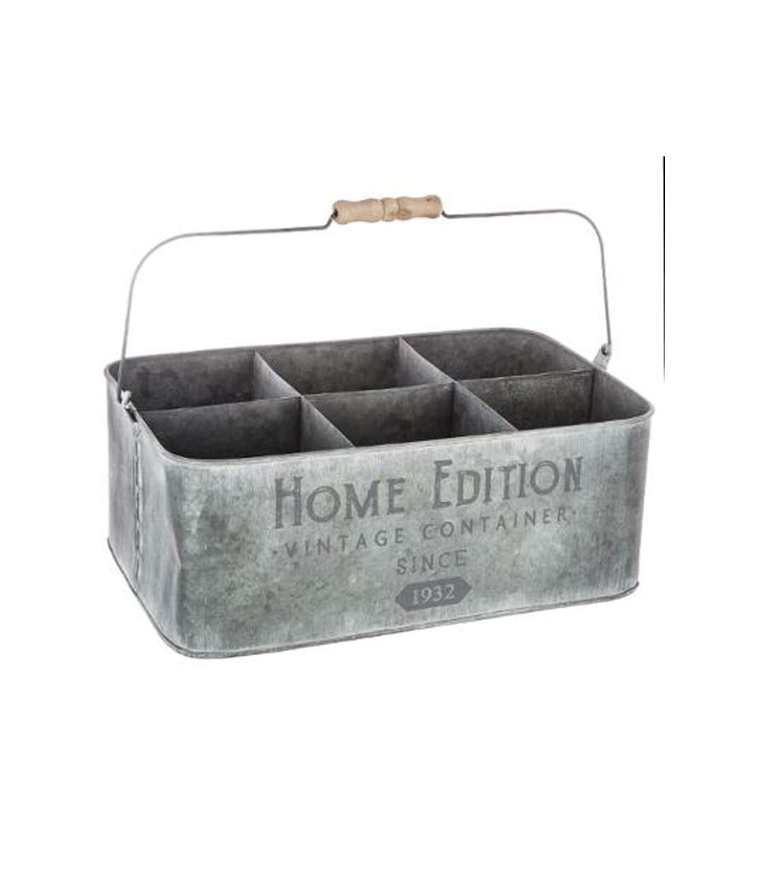 Porte Plantes en Métal Home Edition 36cm Gris