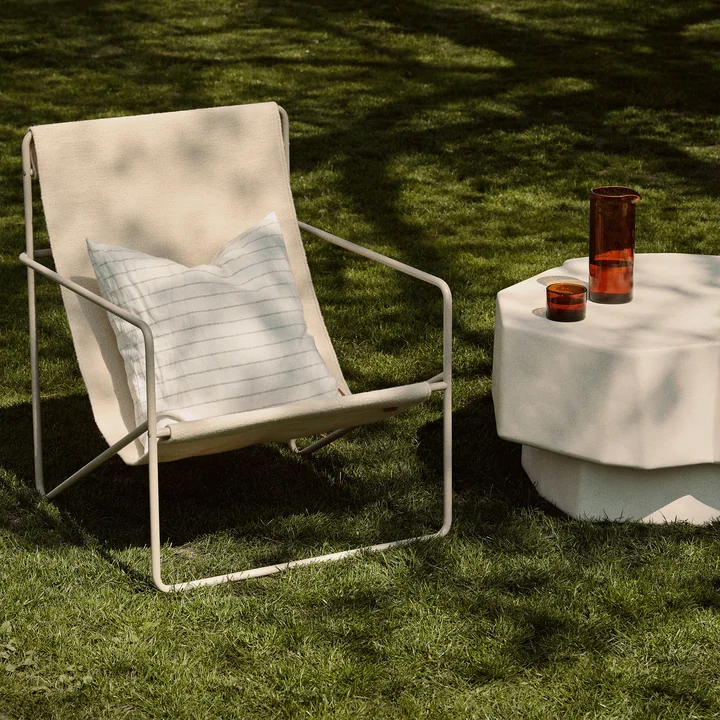 Ferm Living - Staffa Couchtisch, Large, off-white