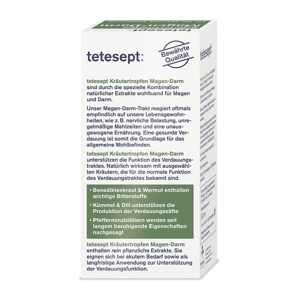 tetesept® Kräutertropfen Magen-Darm
